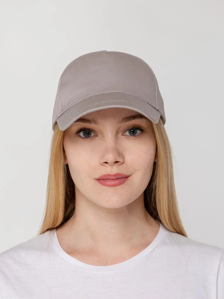 Бейсболка Convention, серая - фото 4