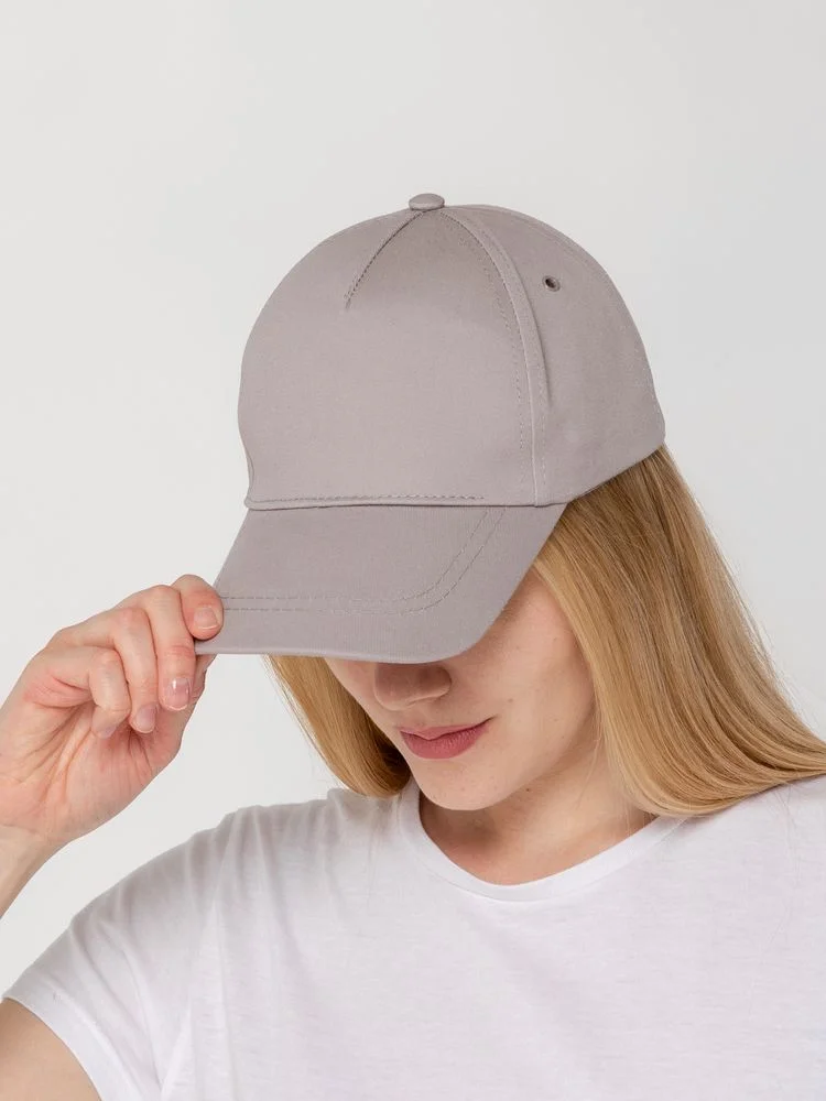 Бейсболка Convention, серая - фото 5