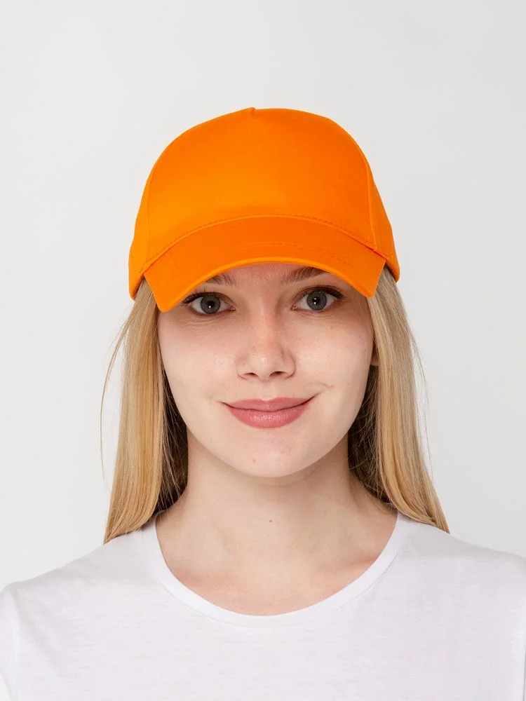 Бейсболка Convention, оранжевая - фото 4