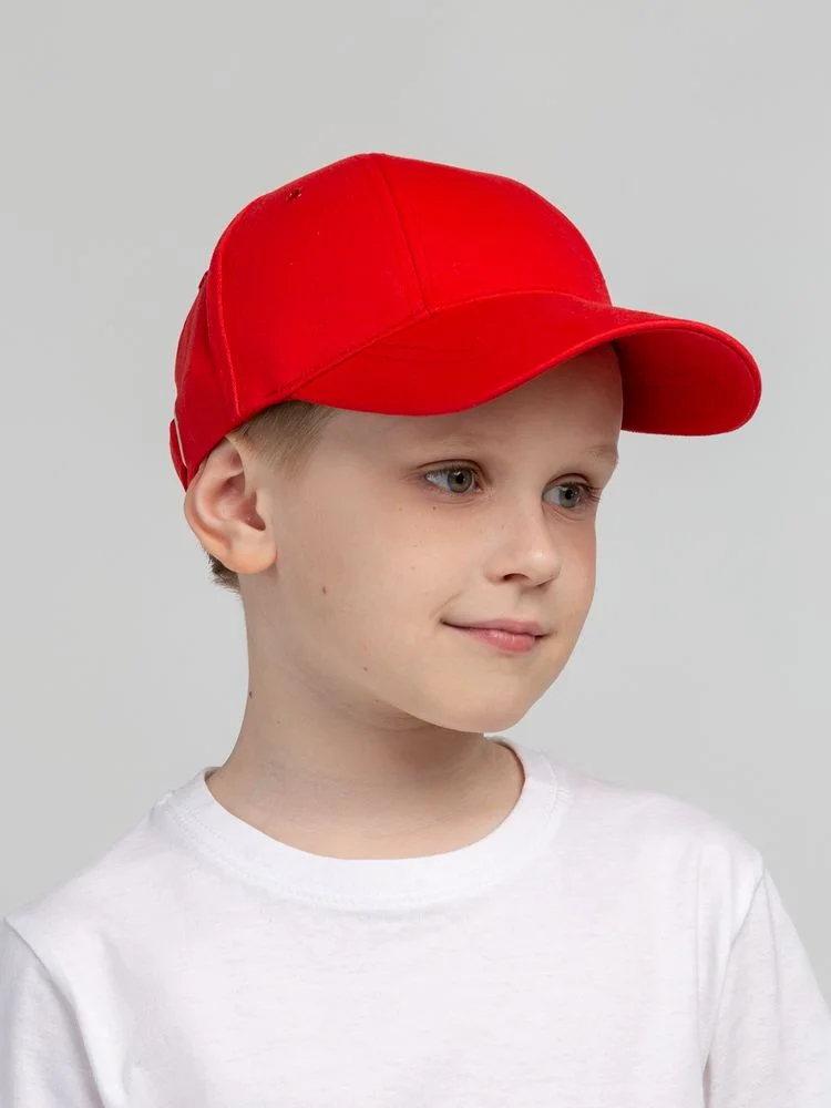 Бейсболка детская Capture Kids красная - фото 4