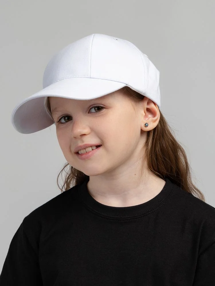 Бейсболка детская Capture Kids белая - фото 4