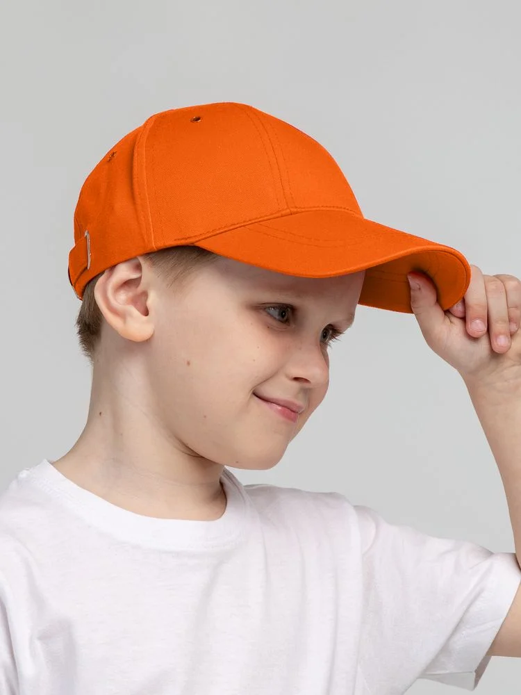 Бейсболка детская Capture Kids оранжевая - фото 5