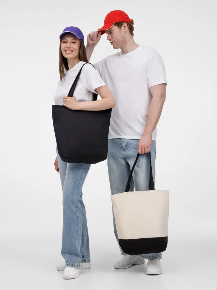 Бейсболка Canopy, красная с белым кантом - фото 10