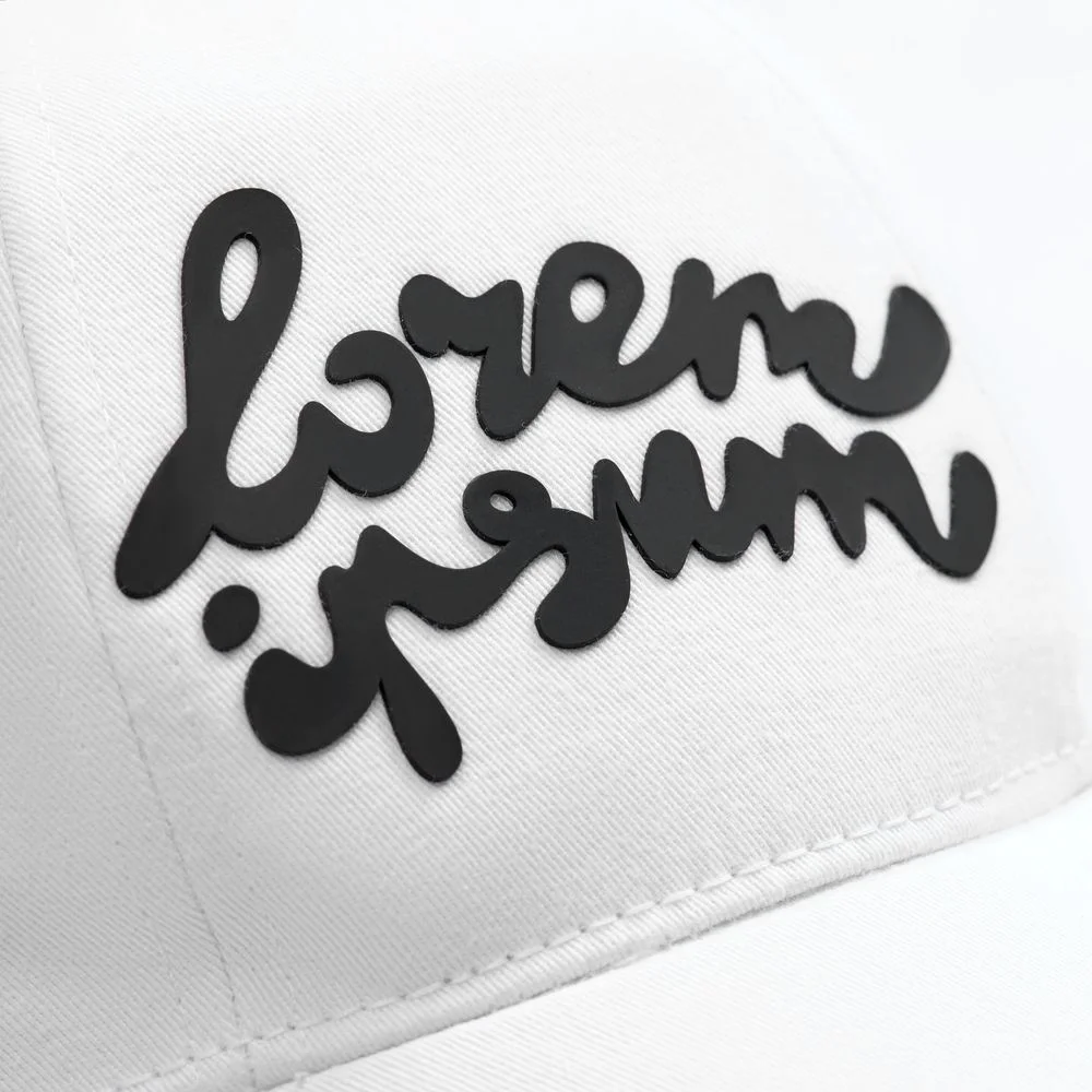 Бейсболка Canopy, белая с темно-синим кантом - фото 20