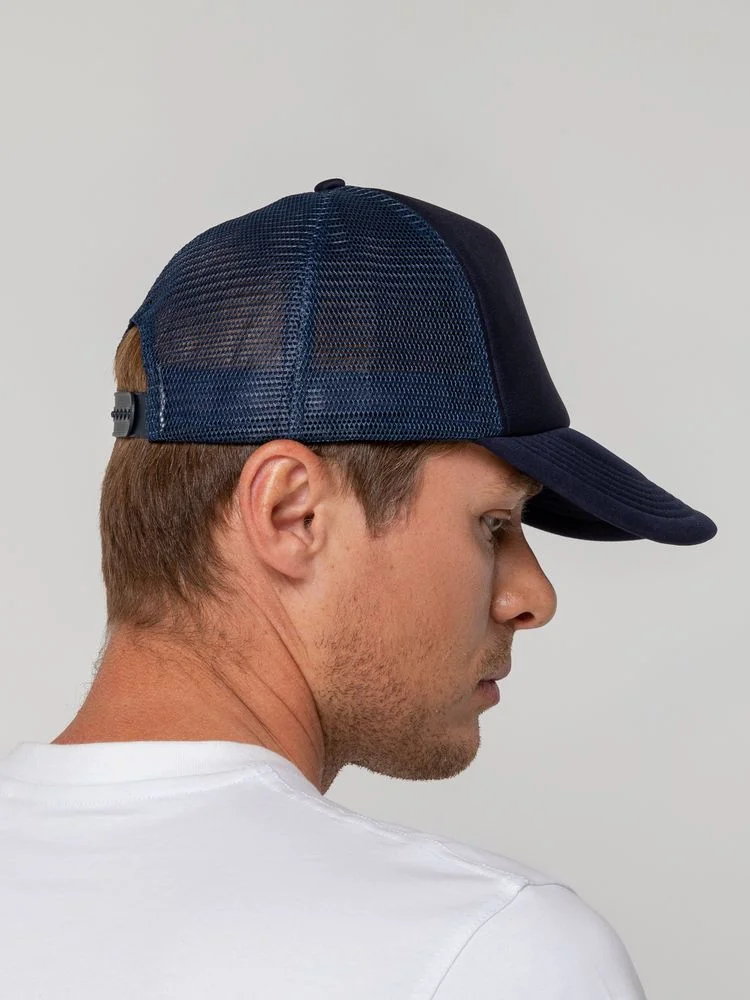 Бейсболка Sunbreaker темно-синяя - фото 6