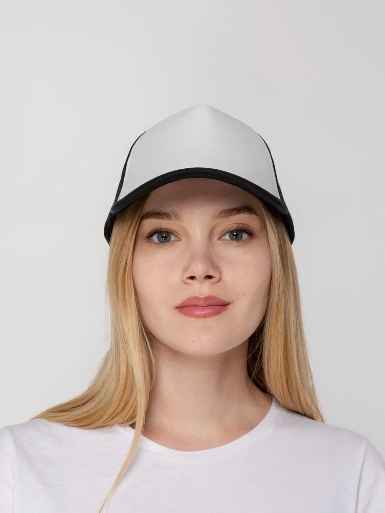 Бейсболка Sunbreaker, черная с белым - фото 5