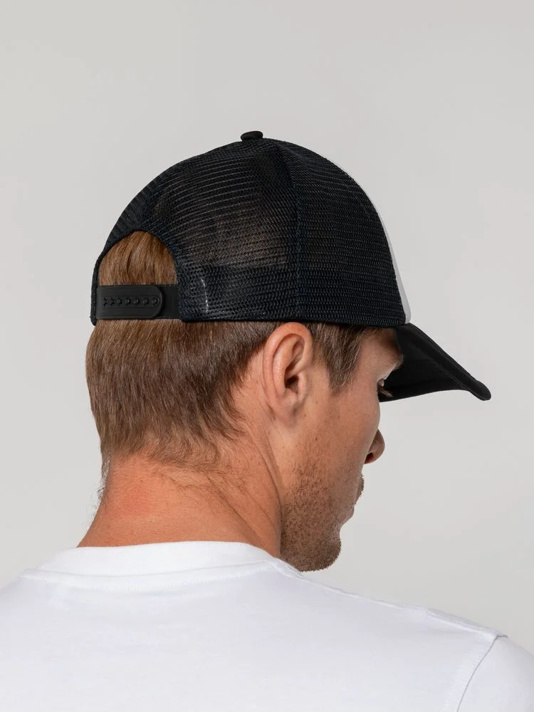 Бейсболка Sunbreaker, черная с белым - фото 8