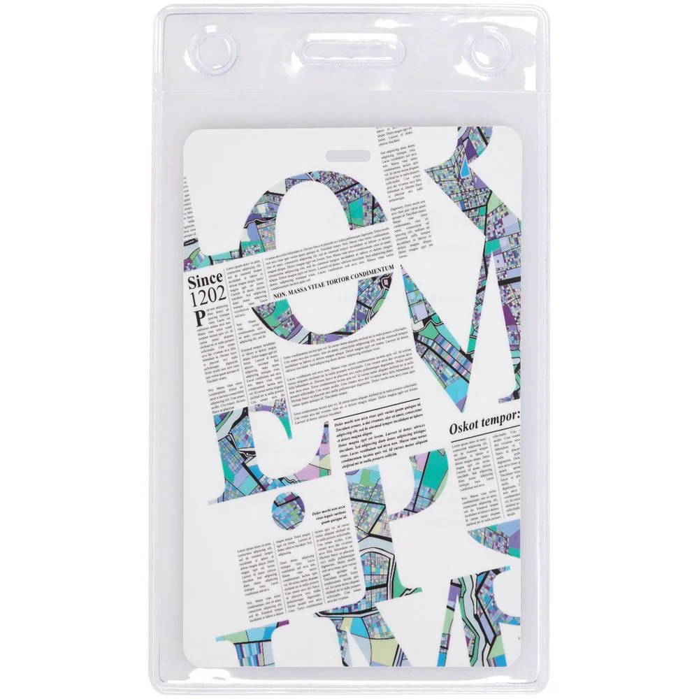 Карман для бейджа Lucent вертикальный - фото 2