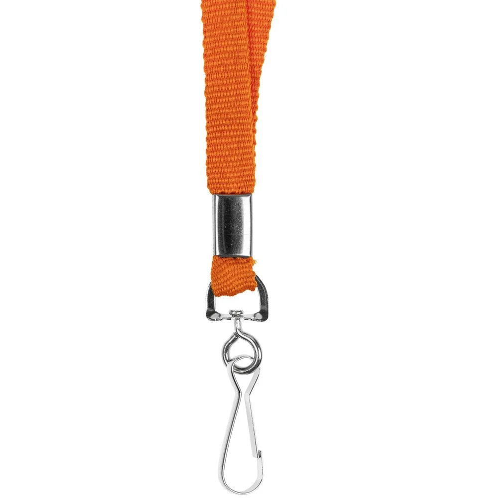 Лента с карабином Colorplan оранжевая - фото 3