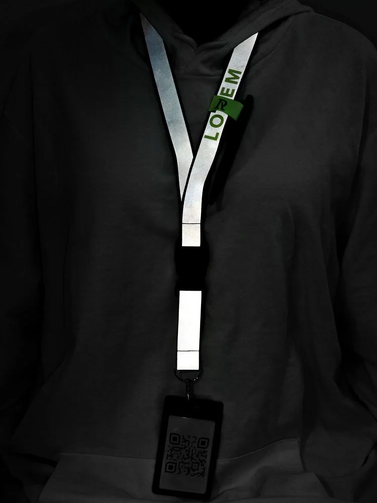 Лента светоотражающая Interlevel, черная с серым - фото 9