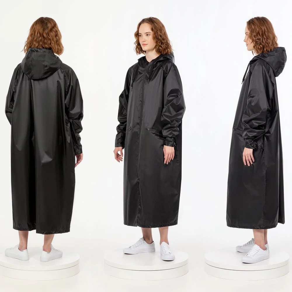 Дождевик R2, черный - фото 4