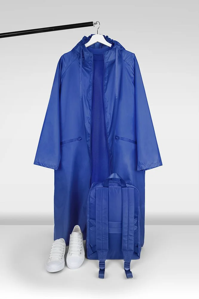 Дождевик R2, синий - фото 17