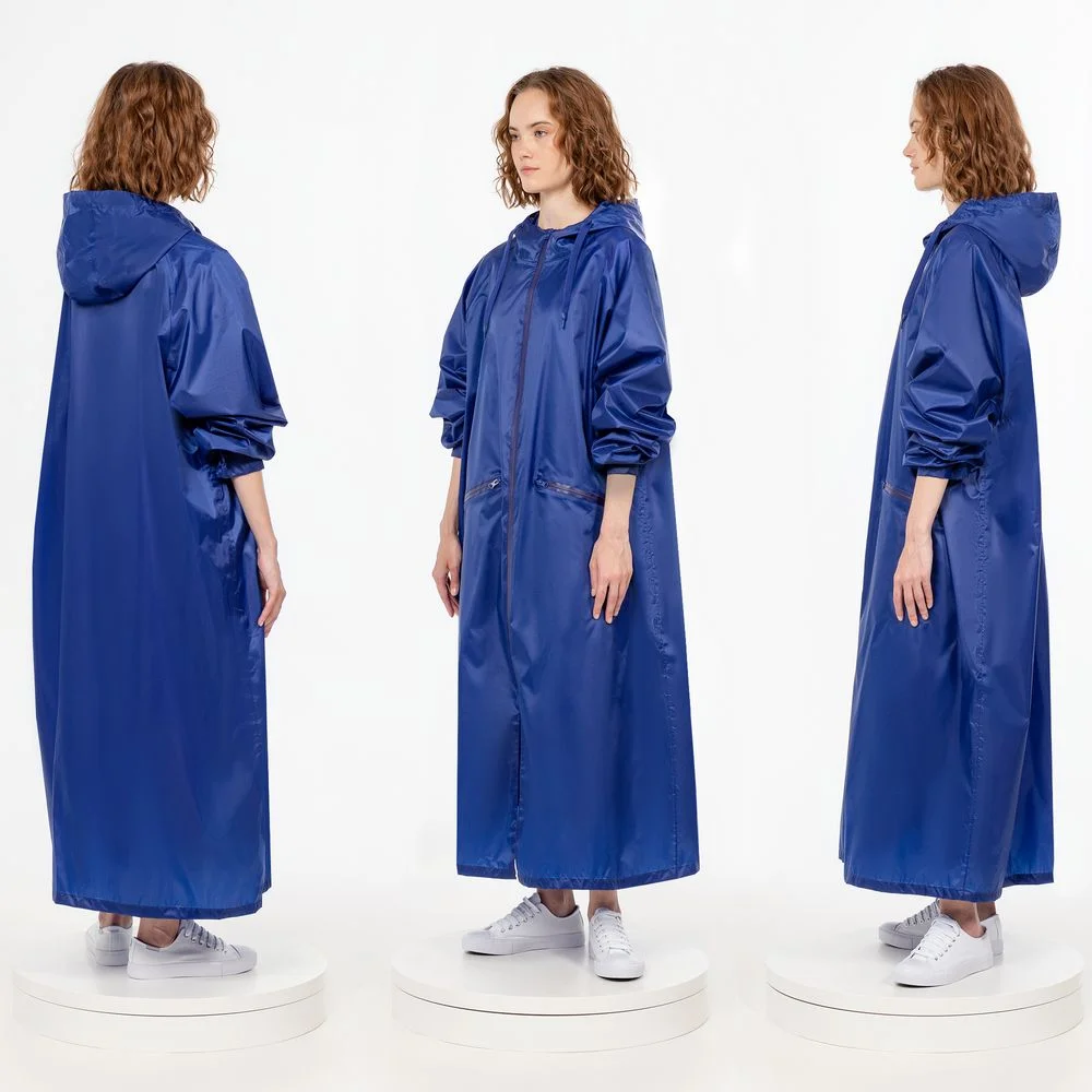 Дождевик R2, синий - фото 4