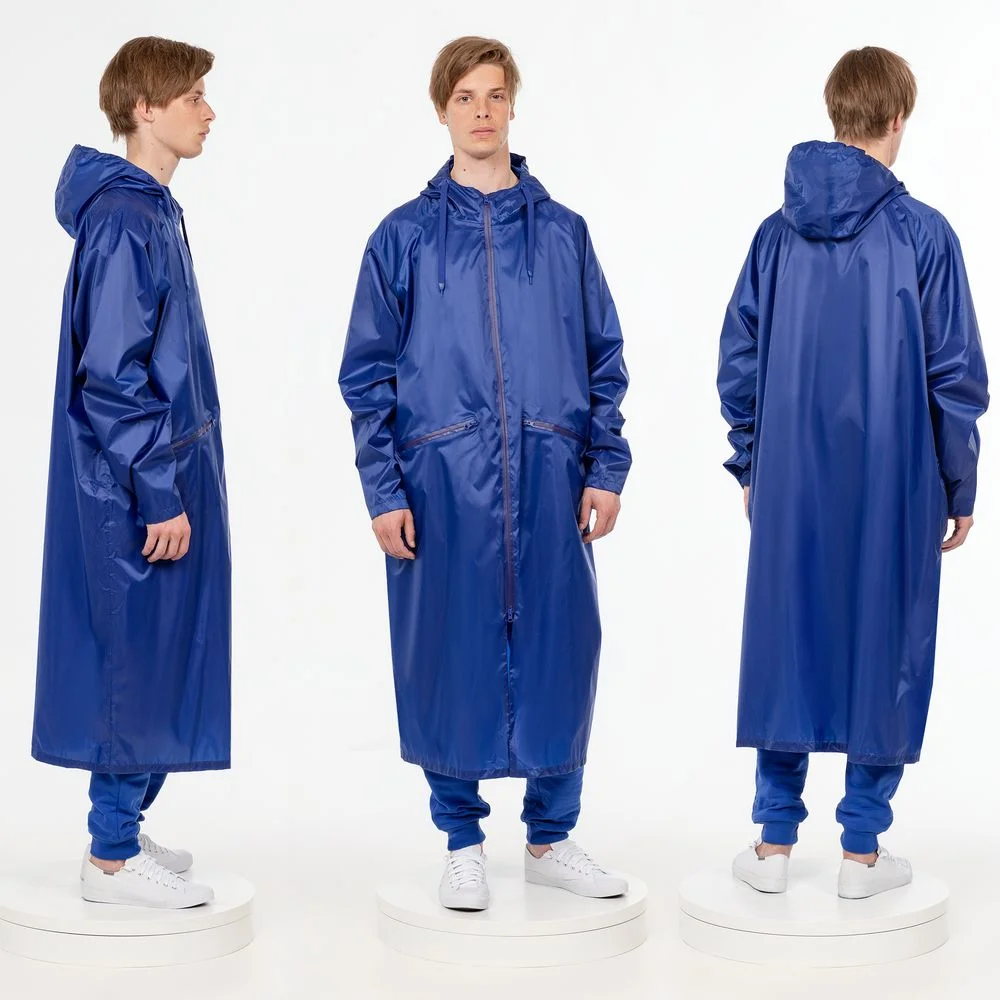 Дождевик R2, синий - фото 6