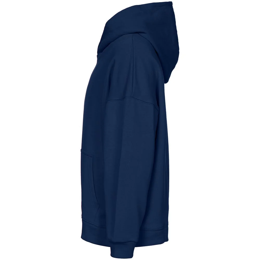 Худи оверсайз унисекс Outshine темно-синее - фото 3