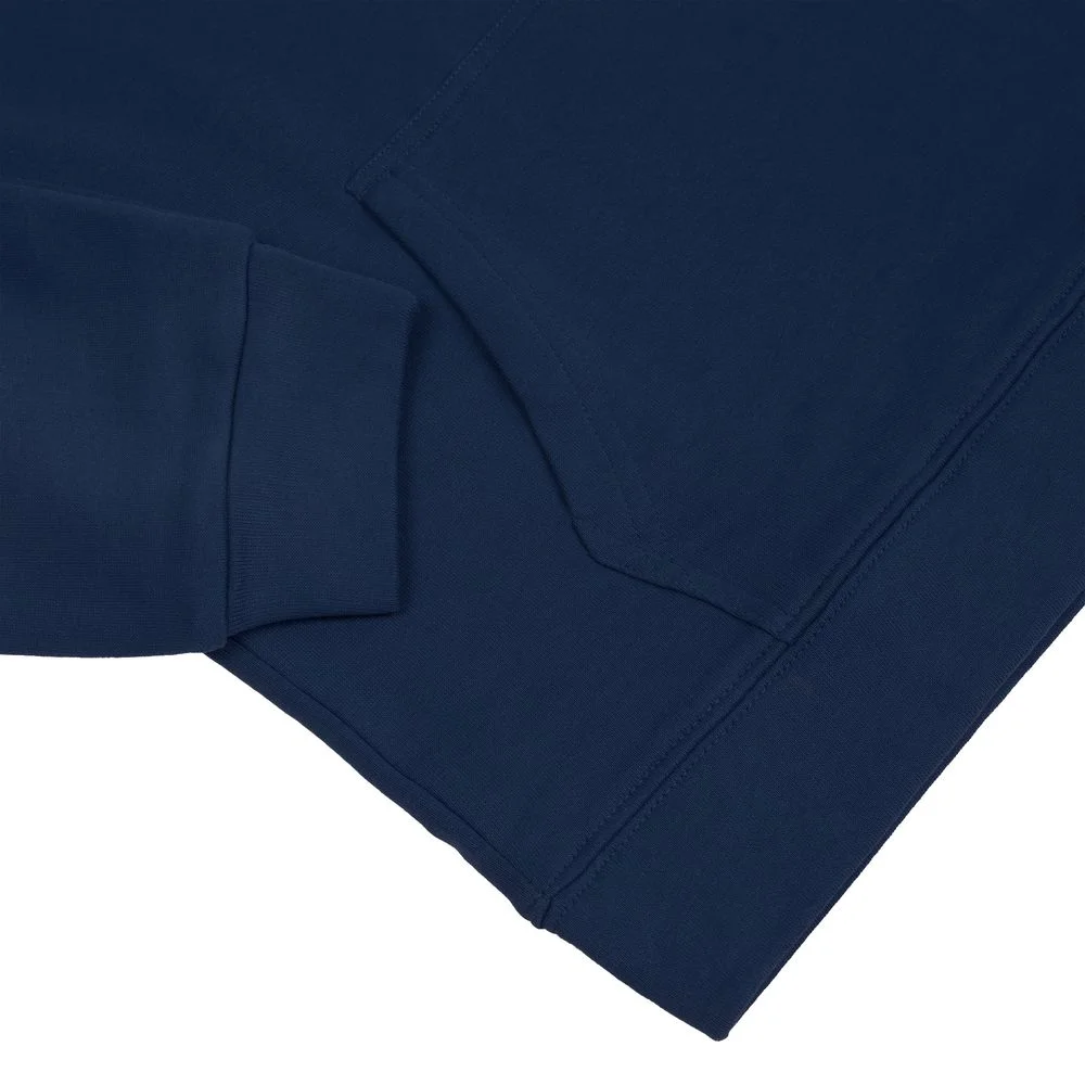 Худи оверсайз унисекс Outshine темно-синее - фото 4