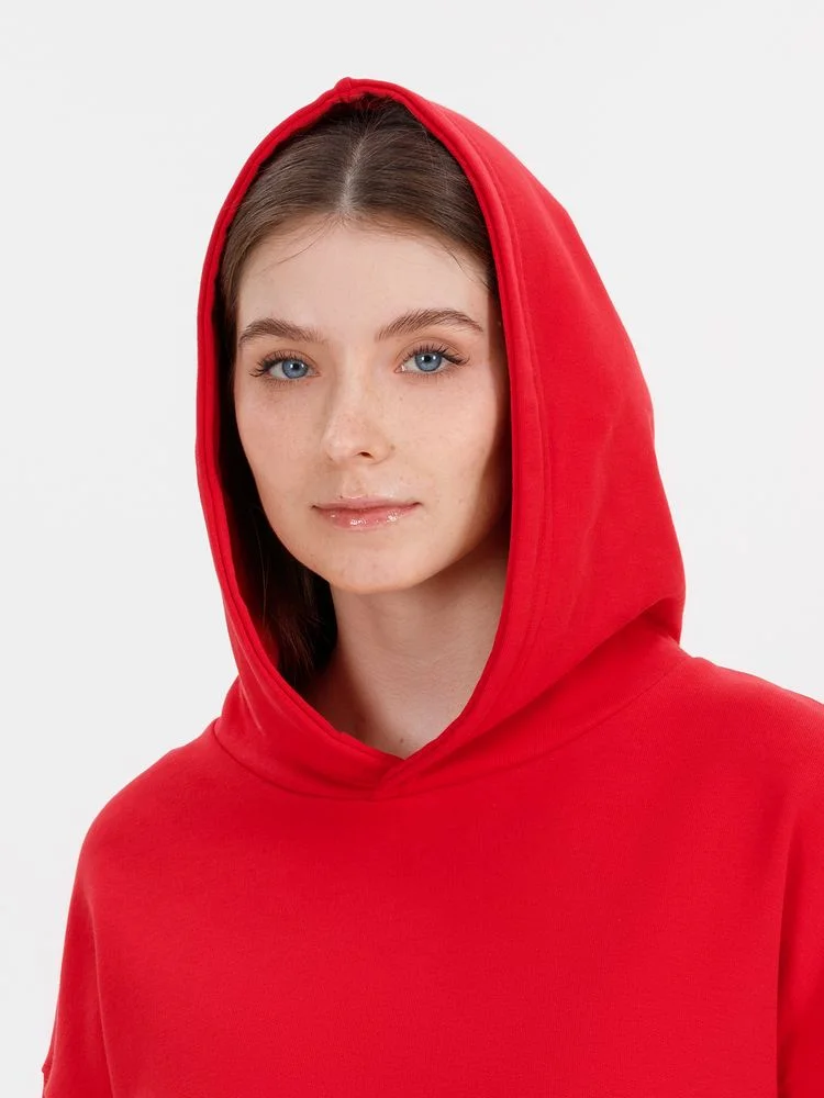 Худи оверсайз унисекс Outshine красное - фото 7