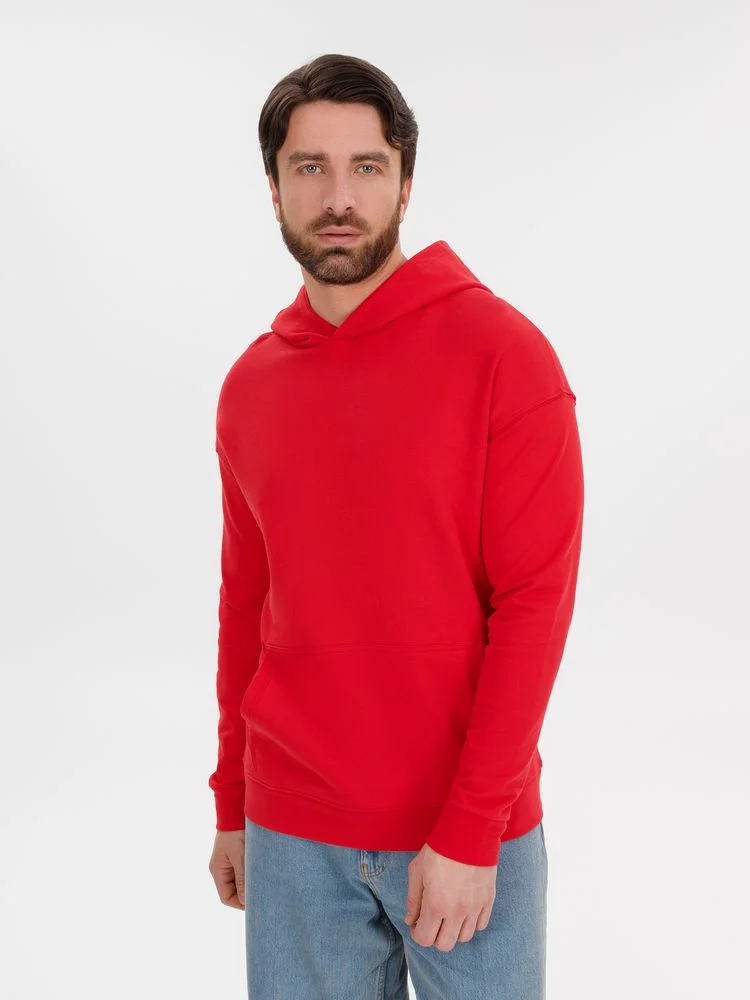 Худи оверсайз унисекс Outshine красное - фото 9