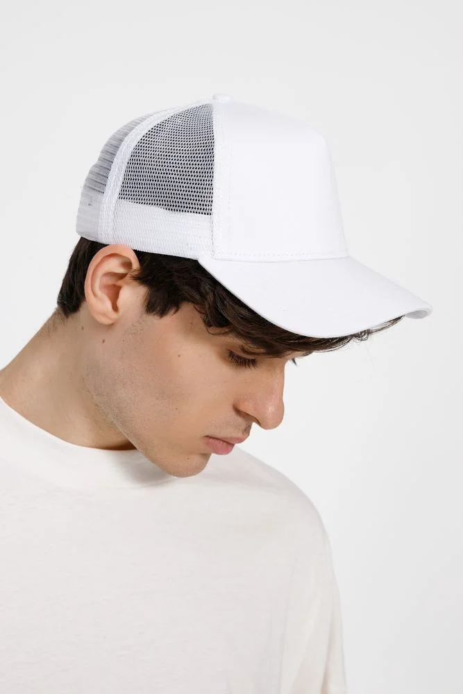 Бейсболка C3 белая - фото 7