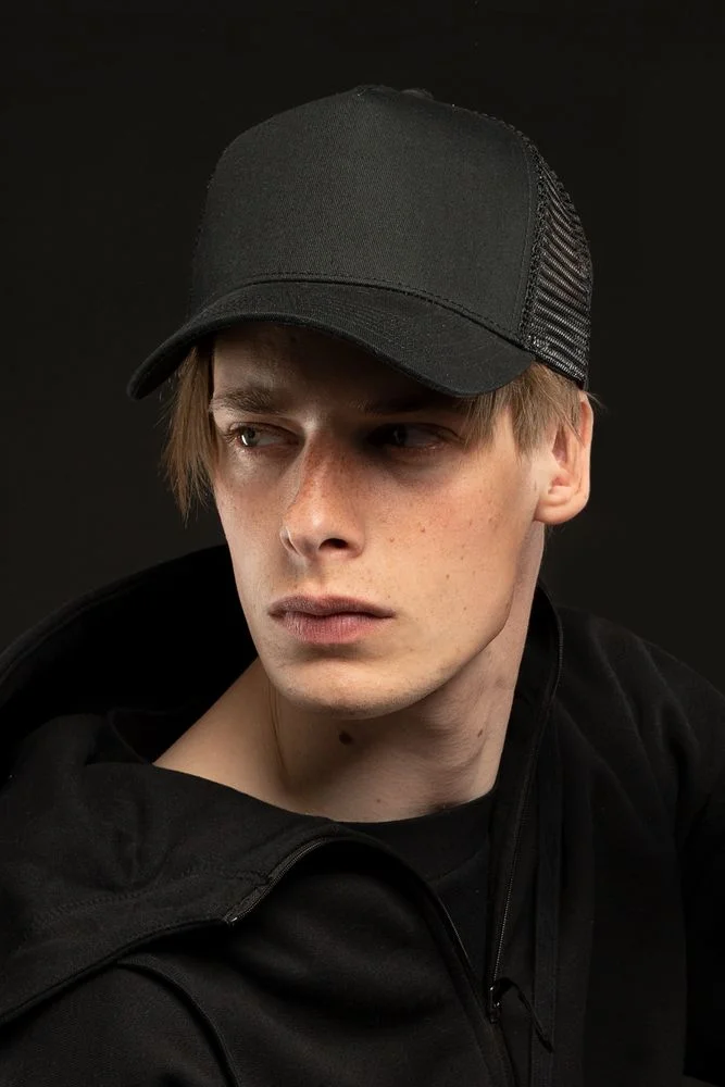 Бейсболка C3 черная - фото 4