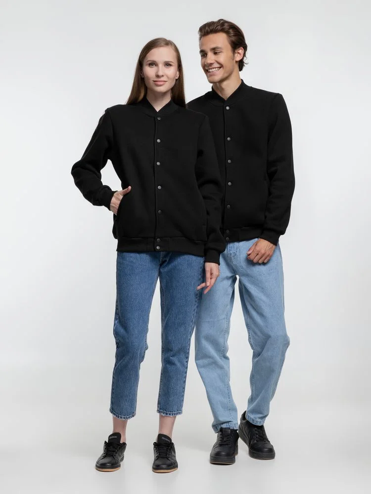 Бомбер Graduate черный - фото 15