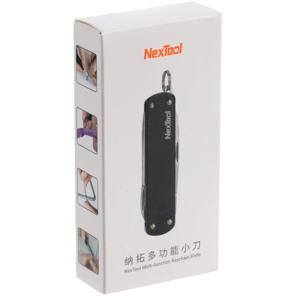 Нож-брелок NexTool Mini черный - фото 3