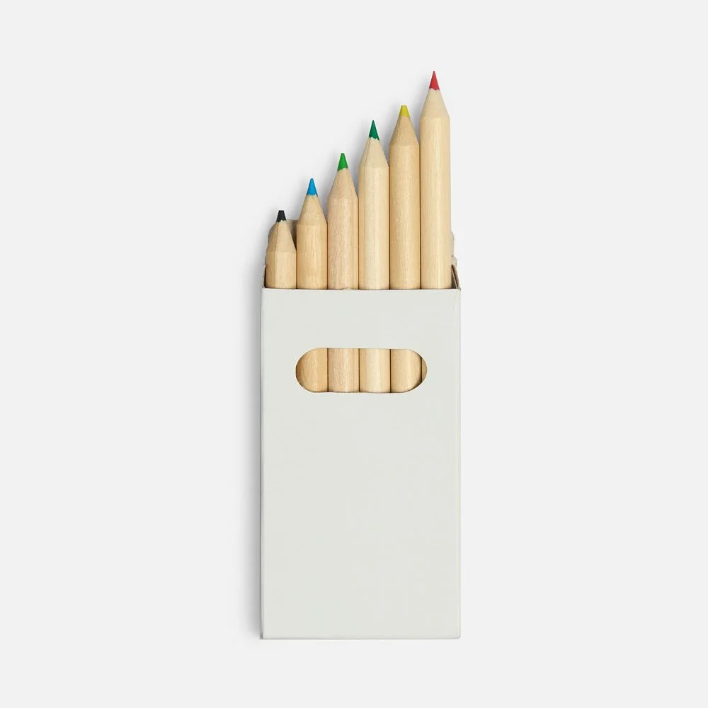 Набор цветных карандашей Pencilvania Mini белый - фото 2