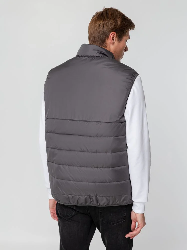 Жилет Leven, темно-серый (графит) - фото 8