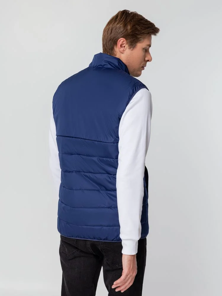 Жилет Leven темно-синий - фото 8