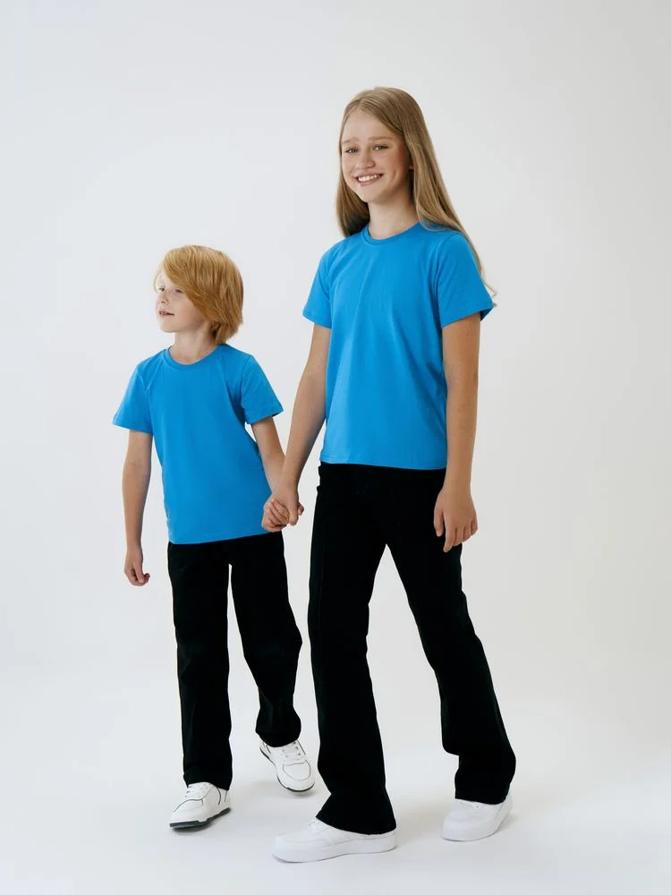 Футболка детская T-Bolka Kids бирюзовая - фото 8