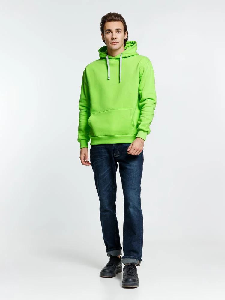 Толстовка с капюшоном Kirenga Heavy, зеленое яблоко - фото 13