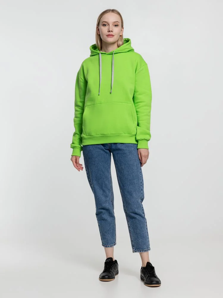 Толстовка с капюшоном Kirenga Heavy, зеленое яблоко - фото 9