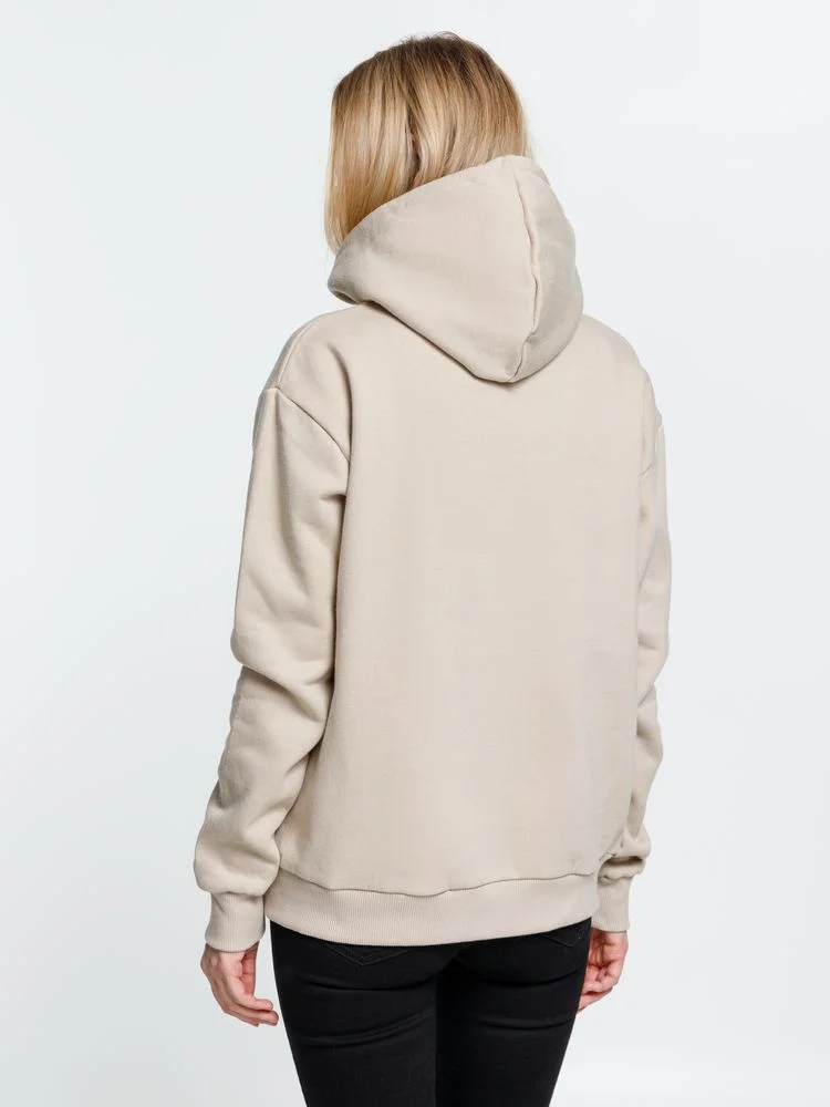 Толстовка с капюшоном Kirenga Heavy, бежевая - фото 10