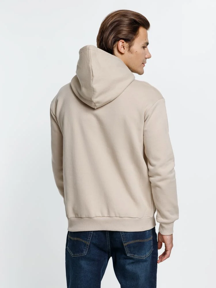 Толстовка с капюшоном Kirenga Heavy, бежевая - фото 5