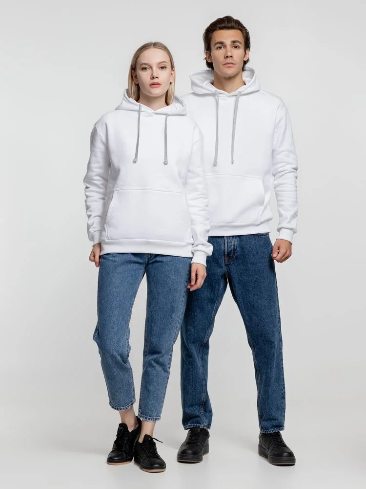 Толстовка с капюшоном Kirenga Heavy белая белоснежная - фото 11