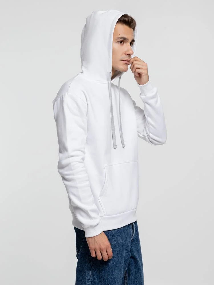 Толстовка с капюшоном Kirenga Heavy белая белоснежная - фото 6