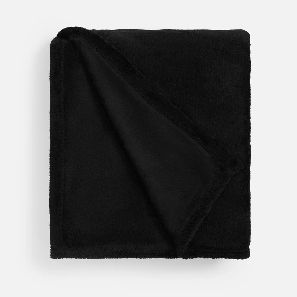 Плед Plush, черный - фото 2