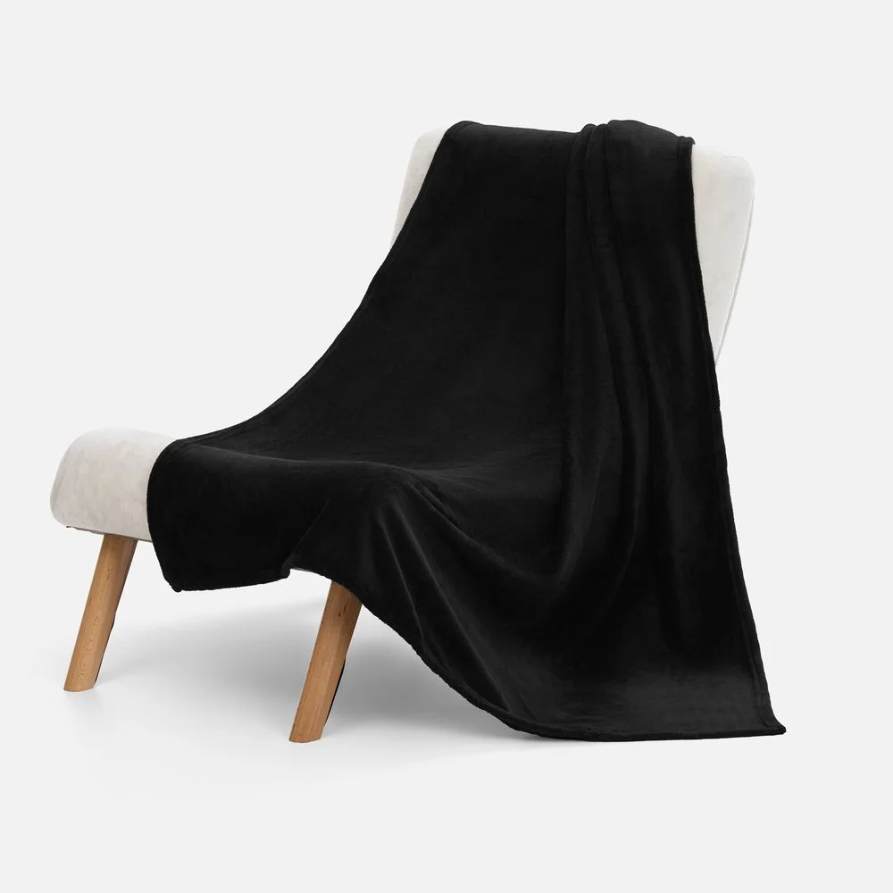 Плед Plush, черный - фото 5