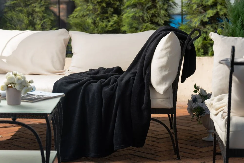 Плед Plush, черный - фото 7