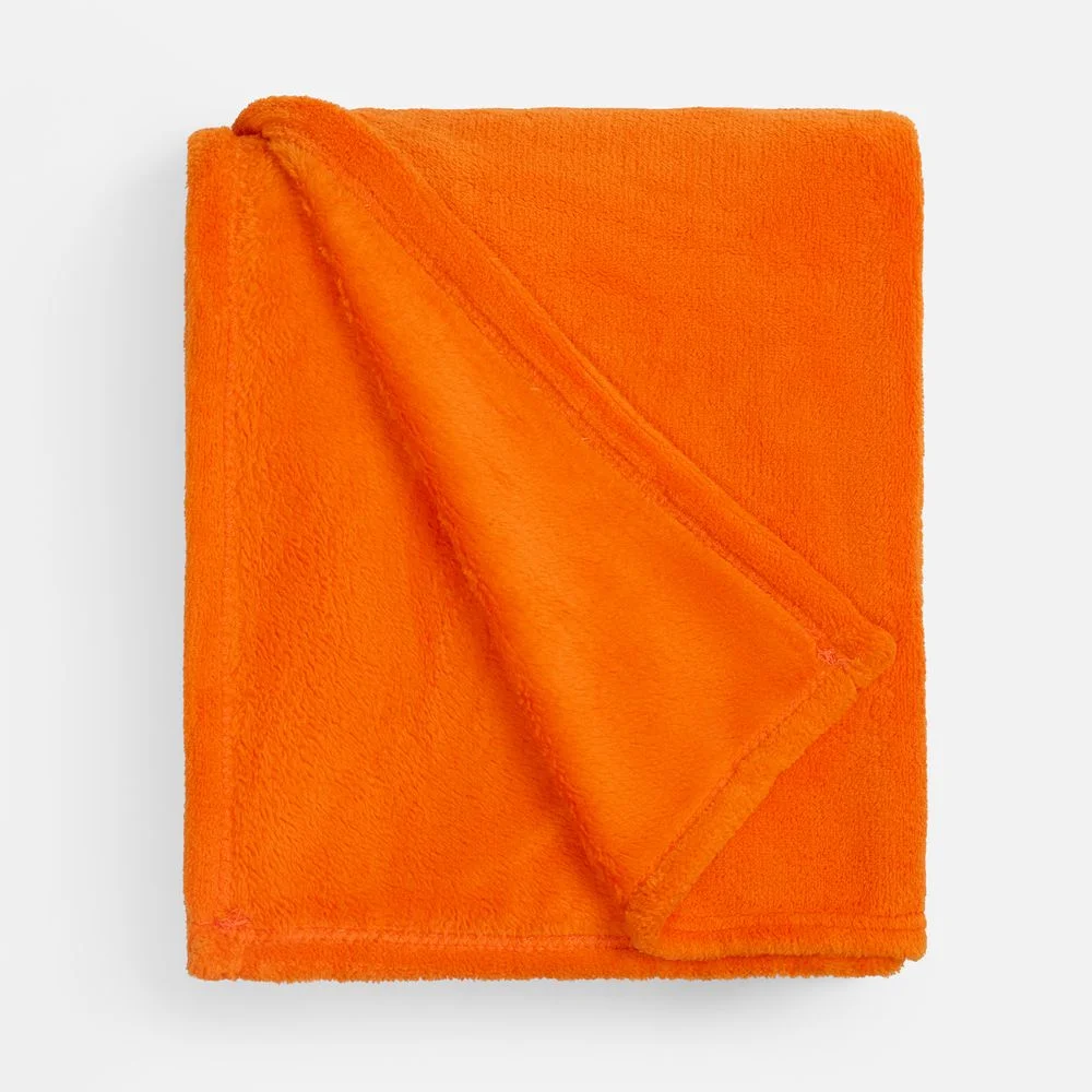 Плед Plush, оранжевый - фото 2