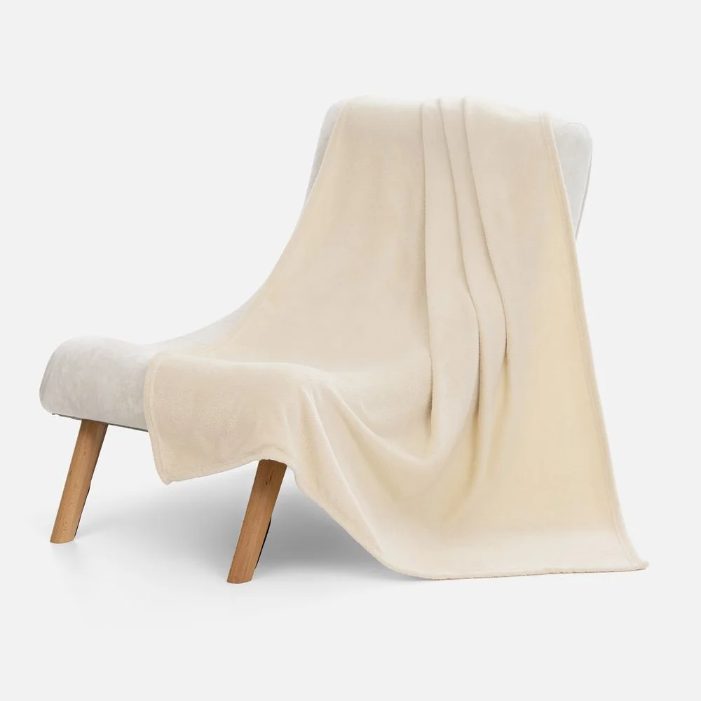 Плед Plush, бежевый - фото 5