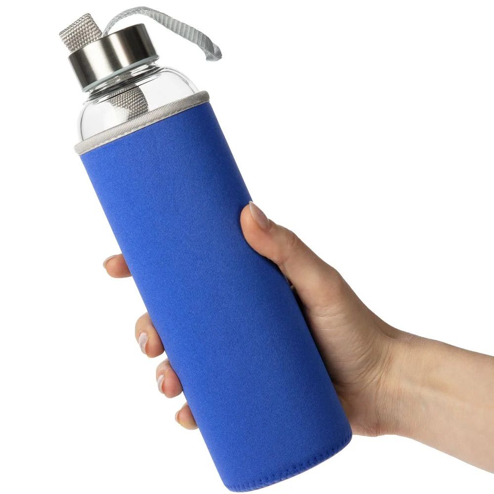 Бутылка для воды Sleeve Ace синяя - фото 4