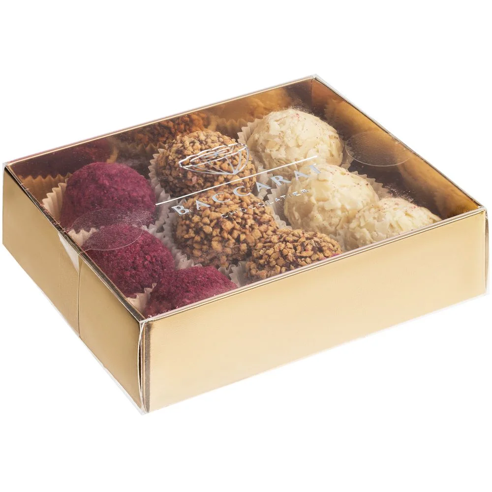 Шоколадные конфеты ручной работы Dulceneo 9 шт шоколадный