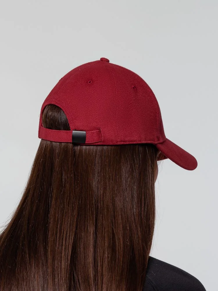 Бейсболка Hillside, бордовая - фото 10