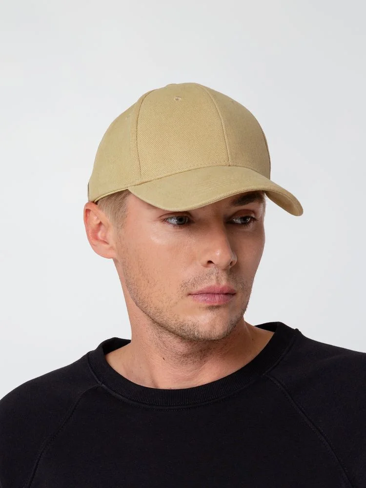 Бейсболка Hillside, бежевая - фото 8