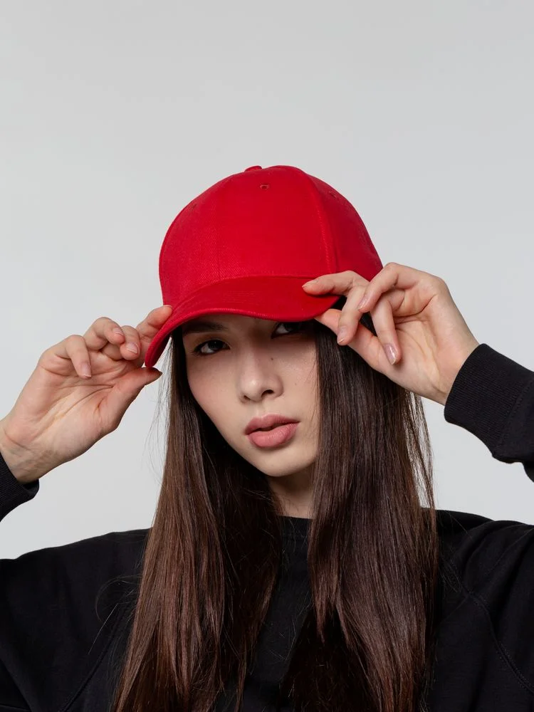 Бейсболка Hillside, красная - фото 5