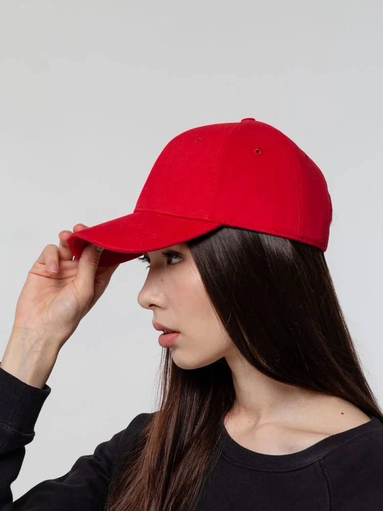 Бейсболка Hillside, красная - фото 6