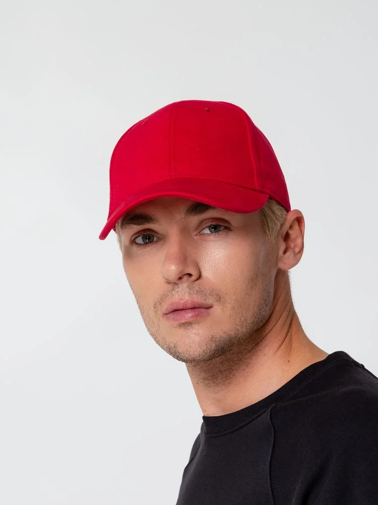 Бейсболка Hillside, красная - фото 8