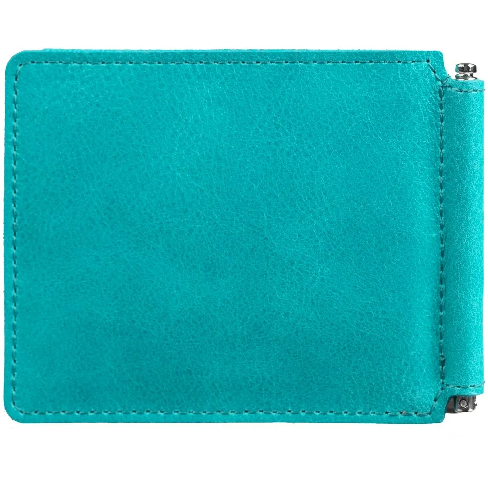 Зажим для купюр Apache бирюзовый - фото 2