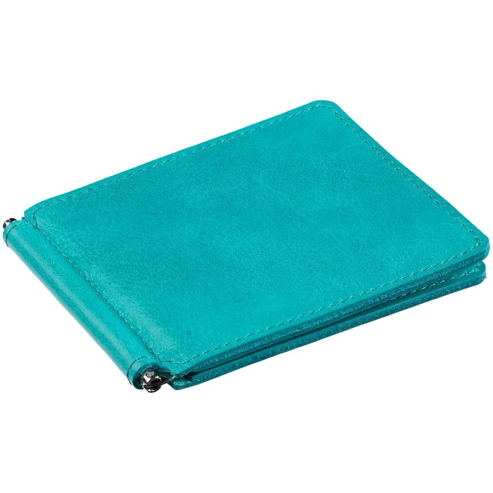 Зажим для купюр Apache бирюзовый - фото 5